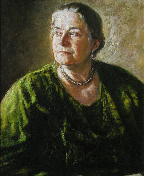 Ю. Панцырев. Портрет Е.Н. Холодилиной (Пластовой). 2003 г.